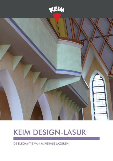 Keim design-lasur brochure